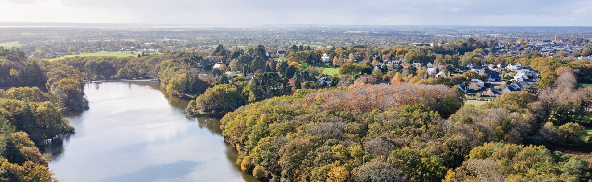 Livraison de bois de chauffage à Savenay - Vue sur la nature Paysage naturel et verdoyant de Savenay